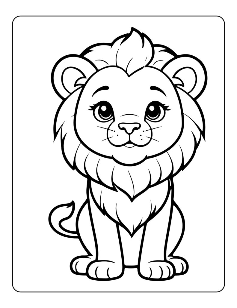 Lion Coloring Pages