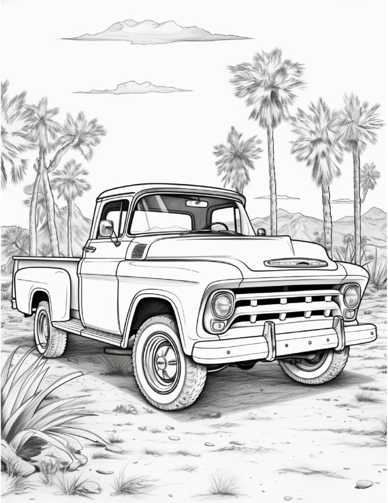 Truck Coloring Pages
