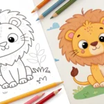 Lion Coloring Pages