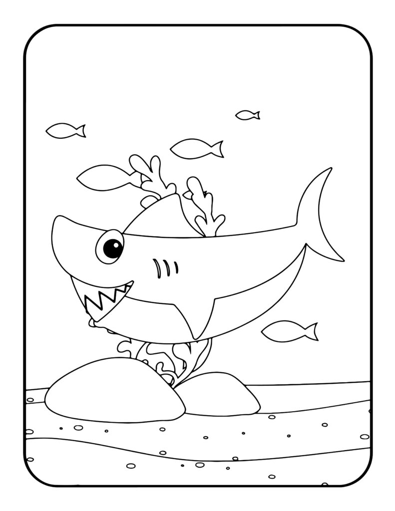 Shark Coloring Pages