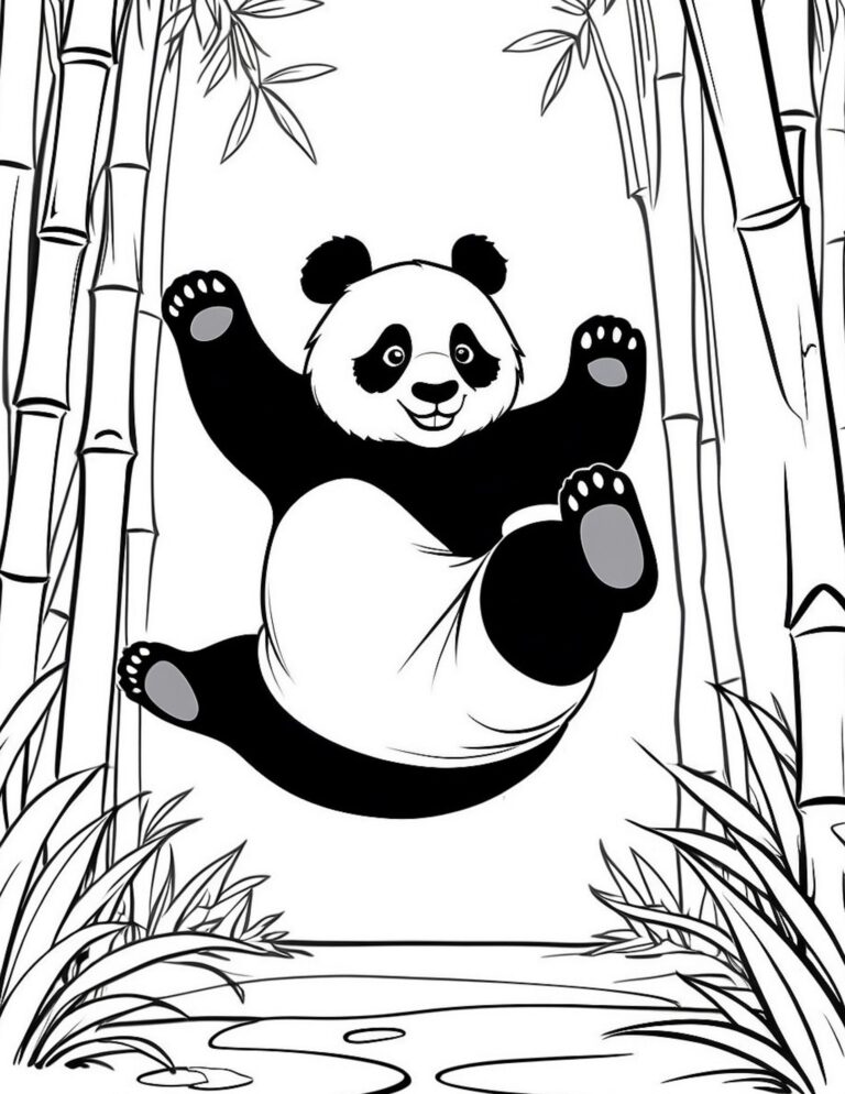 59 Free Panda Coloring Pages - Printable Cute Panda