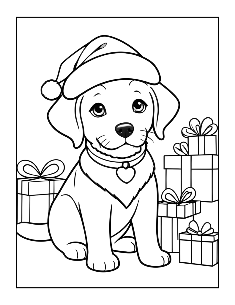 Dog Coloring Page