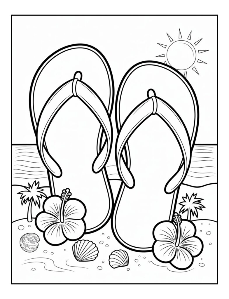 Summer Coloring Pages Printable