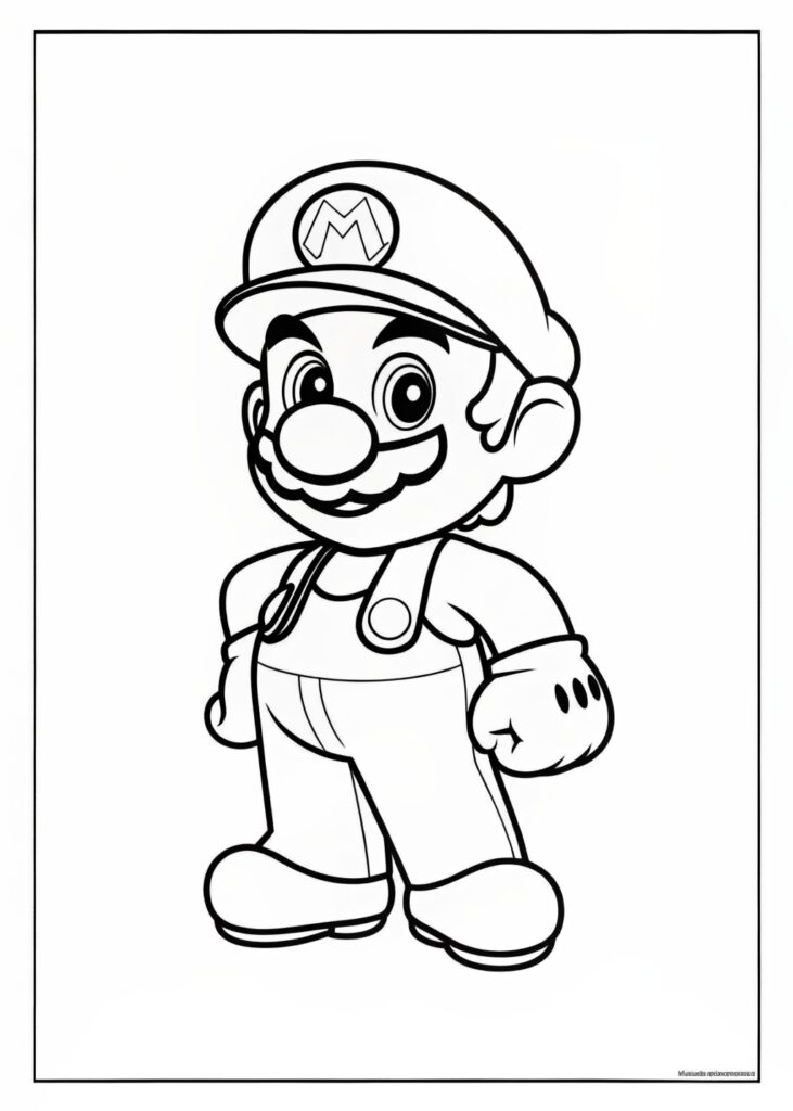 Mario Coloring Pages