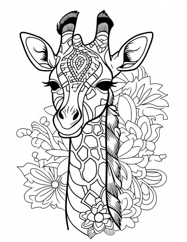Animal Mandala Coloring Pages