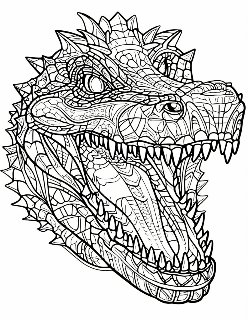 Animal Mandala Coloring Pages