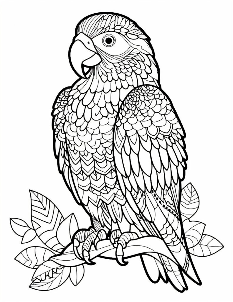 Animal Mandala Coloring Pages
