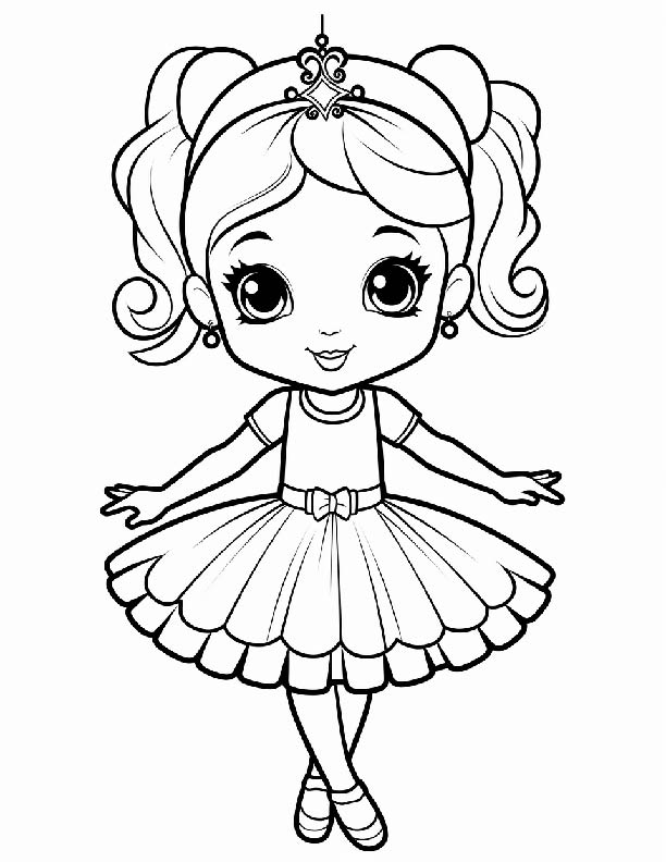 Ballet Coloring Pages