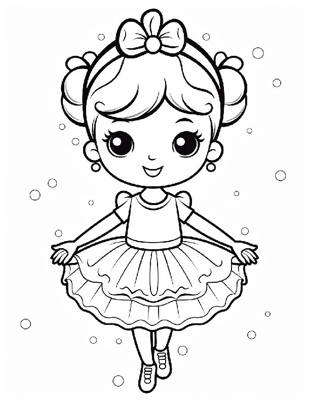 Ballet Coloring Pages