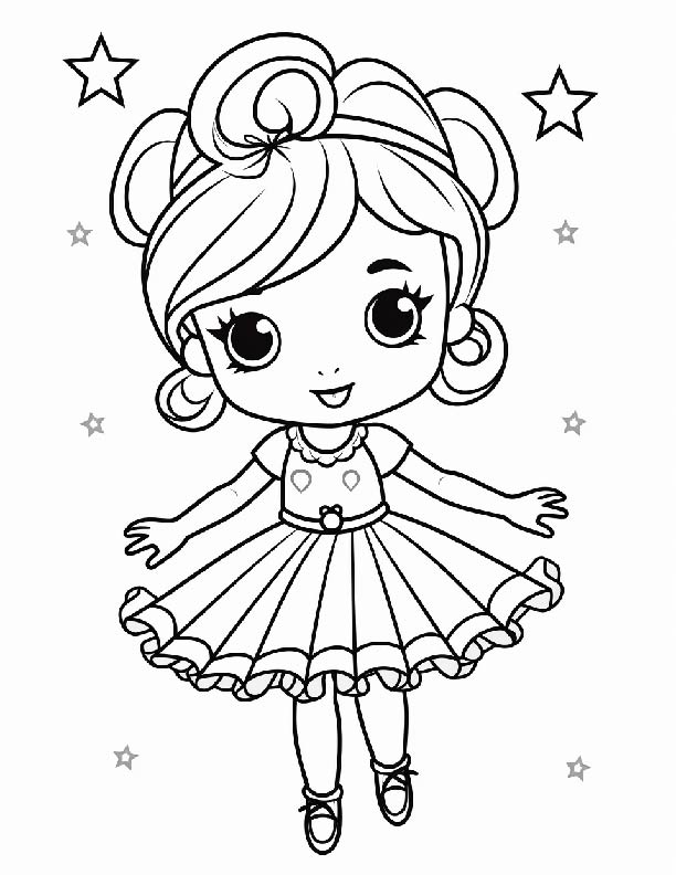 Ballet Coloring Pages