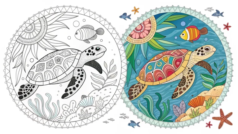 animal mandala coloring pages