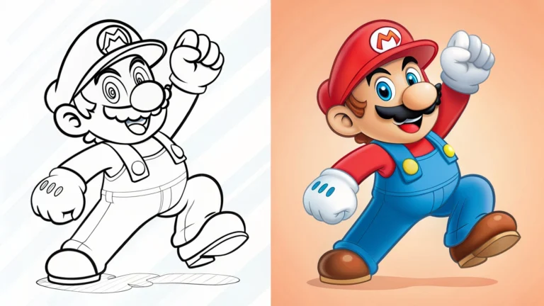 mario coloring pages