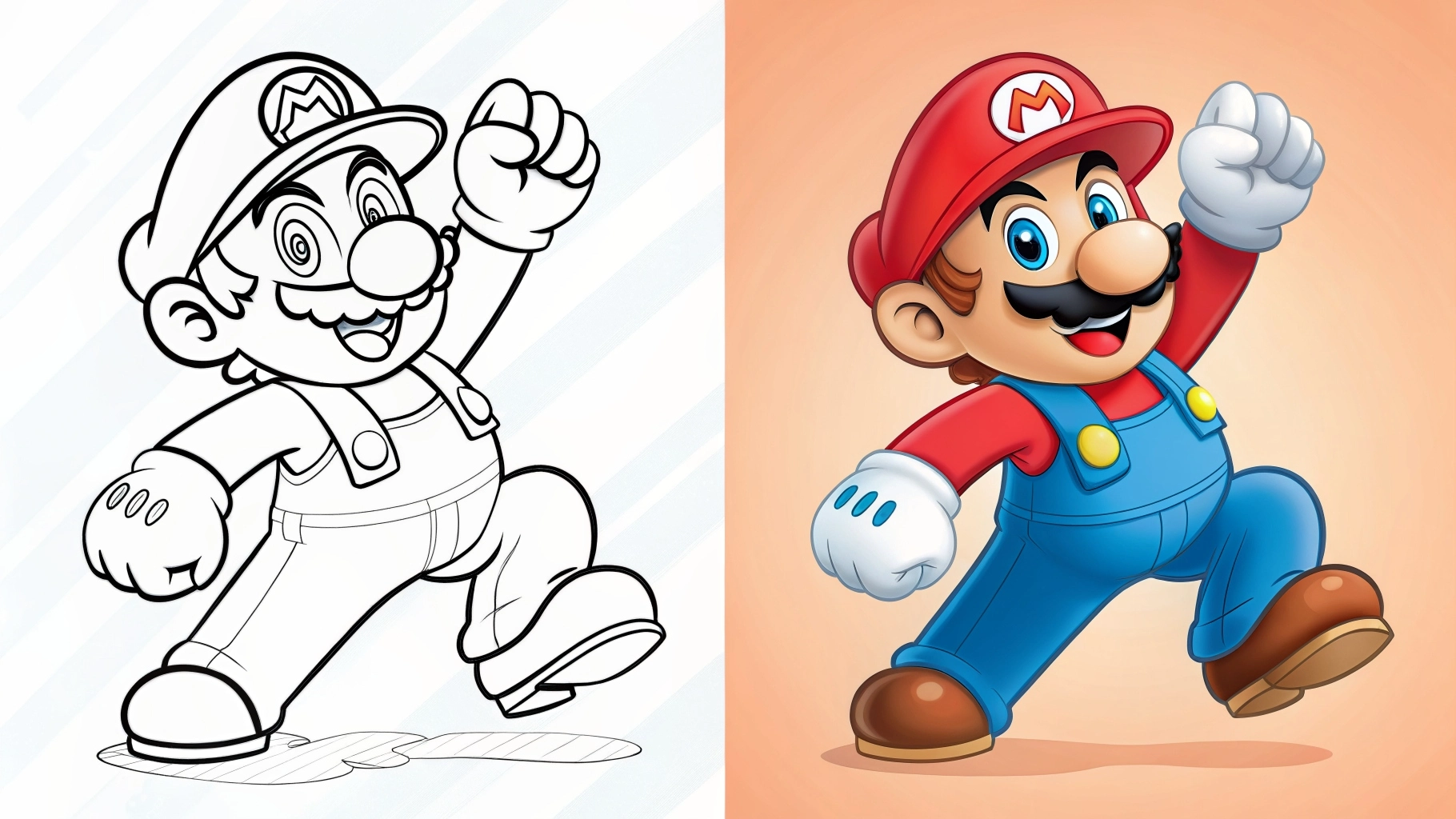 mario coloring pages