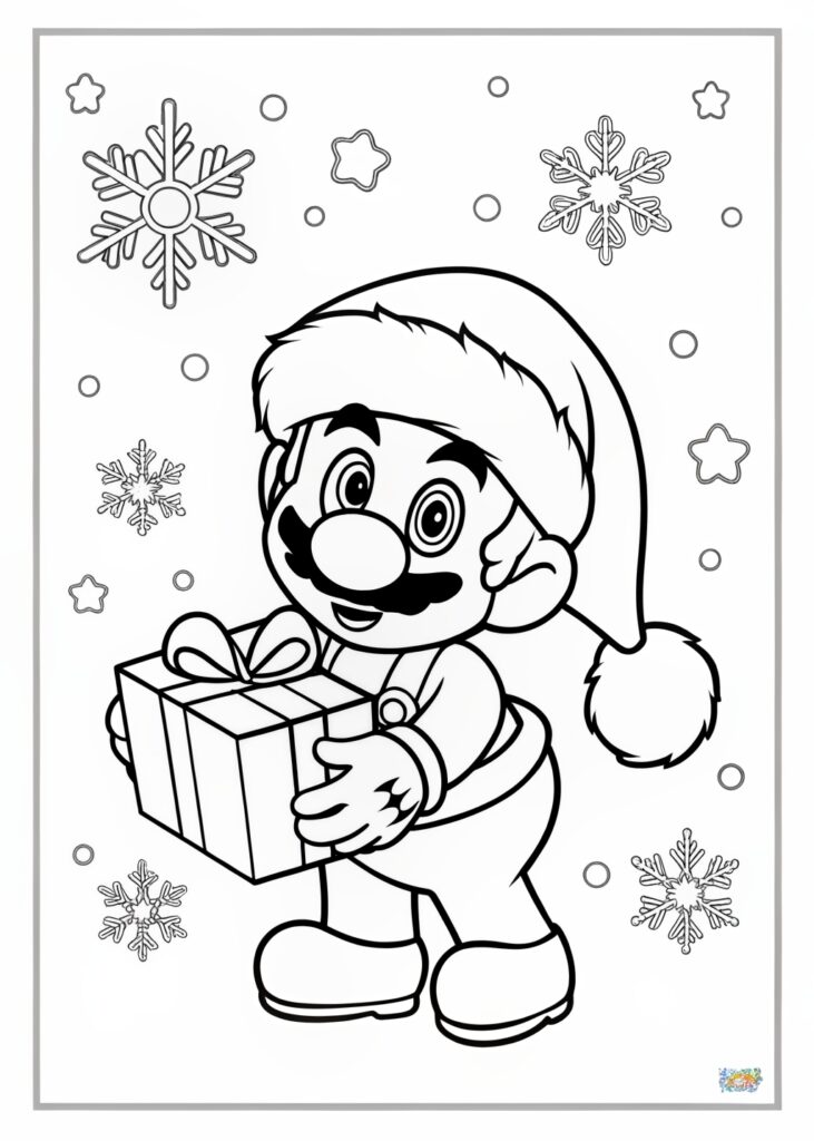 Mario Coloring Pages